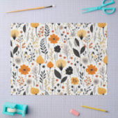 Boho Botanischer Blumenkohl Seidenpapier (Basteln)