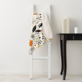 Boho Botanischer Blumenkohl Sherpadecke (Beispiel)