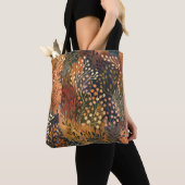 Boho-Botanischer Erdiger Blumenstil Tasche (Von Nahem)