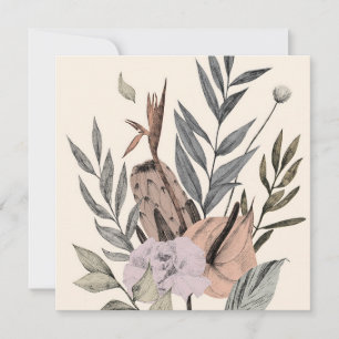 Boho Botanischer Garten - Illustration