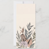 Boho Botanischer Garten - Illustration Einladung (Rückseite)