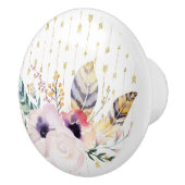 Boho Bouquet Keramikknauf (Rechts)