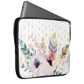 Boho Bouquet Laptopschutzhülle (Vorne Rechts)