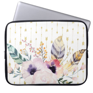 Boho Bouquet Laptopschutzhülle