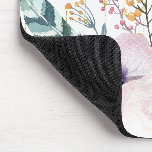 Boho Bouquet Mousepad (Ecke)