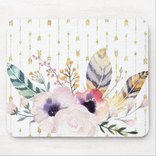 Boho Bouquet Mousepad
