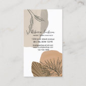 Boho Boutique Shop Visitenkarte (Rückseite)