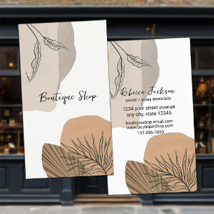 Boho Boutique Shop Visitenkarte