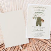 Boho Boy Baby Clothes Baby Shower Einladung