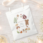 Boho Boy Baby Showmarke Geschenktütchen (Ausgeschnitten)