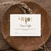 Boho Boy Clothes Baby Dusche Windelwanne Raffel Begleitkarte