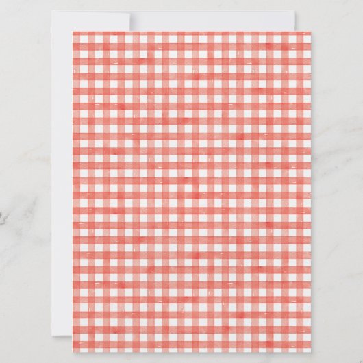 Boho Boy Farm Baby Shower Einladung (Rückseite)