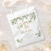 Boho Boy Winter Baby Dusche Danke Geschenktütchen (Ausgeschnitten)