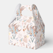 Boho-Brautjunggesellinnenparty-Muster Brautjungges Geschenkschachtel (Rückseite)
