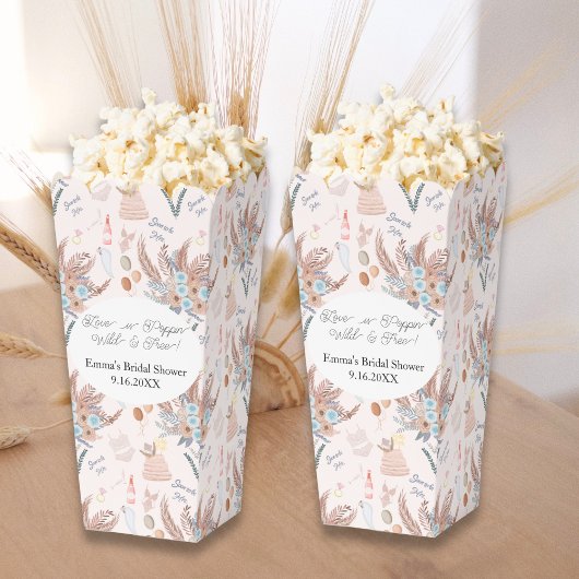 Boho-Brautjunggesellinnenparty-Muster Brautparty Geschenkschachtel