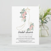 Boho Brautkleid-Stilguide | Boho Chic Hochzeit Einladung (Stehend Vorderseite)