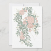 Boho-Brautkleid-Stilguide | Boho Chic-Hochzeit Einladung (Rückseite)