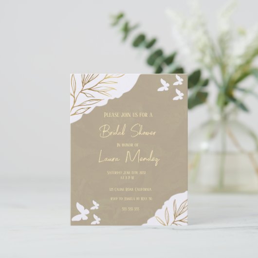 Boho-Brautparty (Stehend Vorderseite)