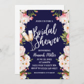 Boho Brautparty Brunch Einladung (Vorne/Hinten)