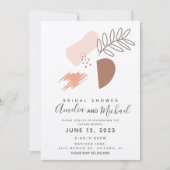 Boho Brautparty Einladung (Vorderseite)