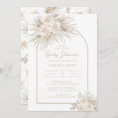 Boho Brautparty Einladung (Vorne/Hinten)