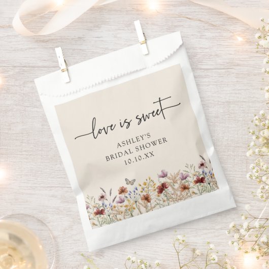 Boho Brautparty Favor Bag Geschenktütchen (Ausgeschnitten)