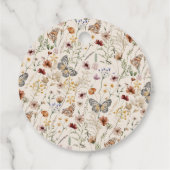 Boho Brautparty Favor Tags Geschenkanhänger (Rückseite)