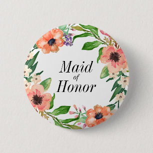 Boho Brautparty-Hochzeit Button