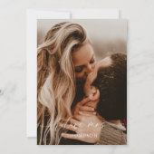 Boho Brautparty Invite | Moderner Blumenstrauß Einladung (Rückseite)