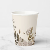 Boho Brautparty Paper Cups Pappbecher (Links)