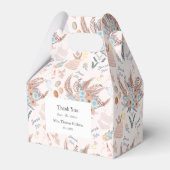 Boho Brautparty Pattern Brautparty Geschenkschachtel (Vorderseite)