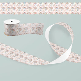 Boho Brautparty Pattern Satinband