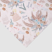 Boho Brautparty Pattern Seidenpapier (Detail)