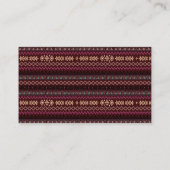 Boho Brautparty Rezept Packungskarte Begleitkarte (Rückseite)