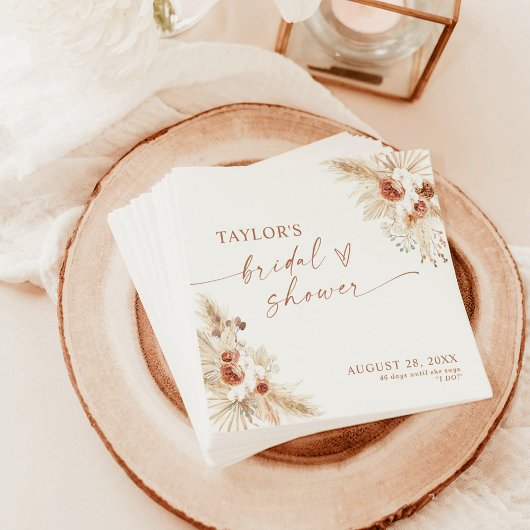 Boho Brautparty Serviette