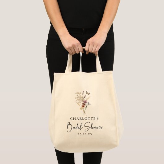 Boho Brautparty Shopping Bag Tragetasche (Vorderseite (Produkt))