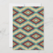 Boho-Brautparty-Western Einladung (Rückseite)