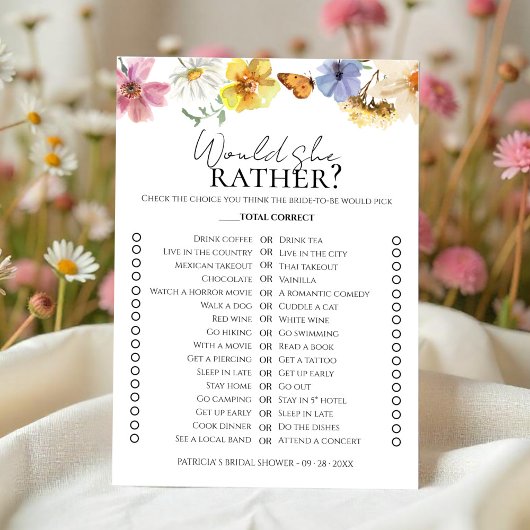 Boho Brautparty würde eher eine Spielkarte haben Einladung