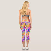 Boho Breeze High Waisted Capris (Rückseite)