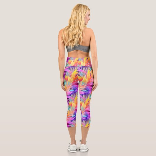 Boho Breeze High Waisted Capris (Rückseite)