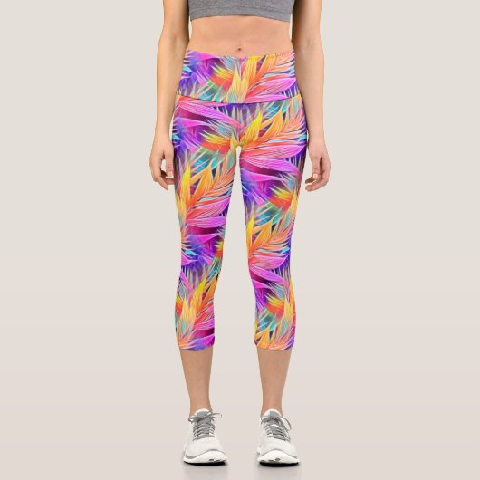 Boho Breeze High Waisted Capris (Vorderseite)