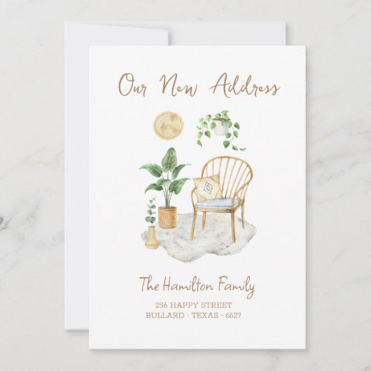 Boho Breeze Moving Ankündigung (Vorderseite)