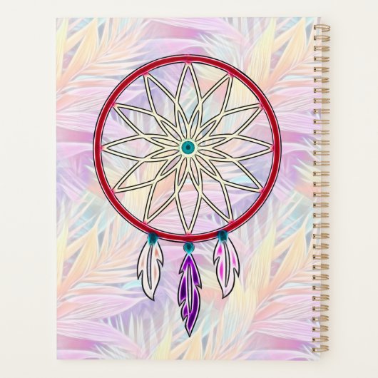 Boho Breeze Planner Planer (Rückseite)