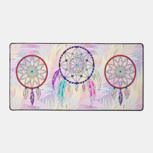 Boho Breeze Schreibtischunterlage (Vorderseite)