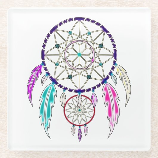 Boho Breeze Untersetzer (Vorderseite)