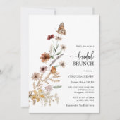 Boho Bridal Brunch Einladung (Vorderseite)