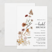 Boho Bridal Brunch Einladung (Vorne/Hinten)