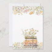 Boho Bridal Dusche & Brunch Einladung (Rückseite)