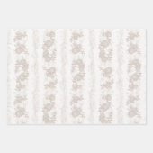 Boho Bride-Set C, Tropical Romance Gift Wrap Geschenkpapier Set (Vorderseite 2)