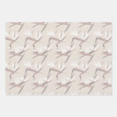 Boho Bride-Set C, Tropical Romance Gift Wrap Geschenkpapier Set (Vorderseite)